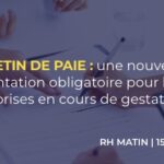 RH matin bulletin de paie